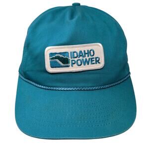 Idaho Power Snapback 5 Panel Cap Blue One Size Adjustable Embroidered Mohr's